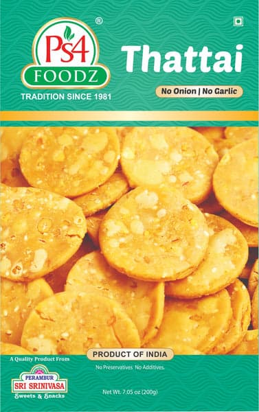 PS4 THATTAI 200 GM - Snacks