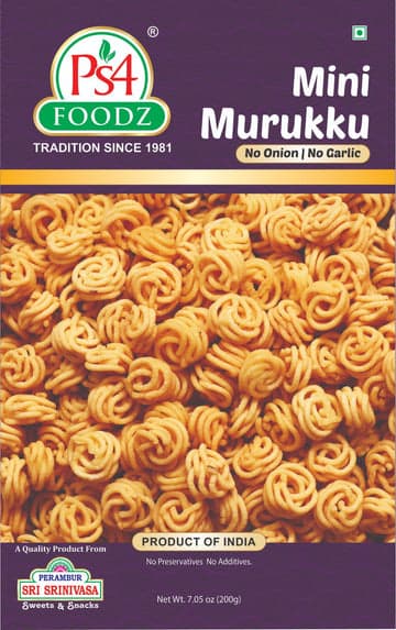 PS4 MIMI MURUKKU 200GM - Snacks
