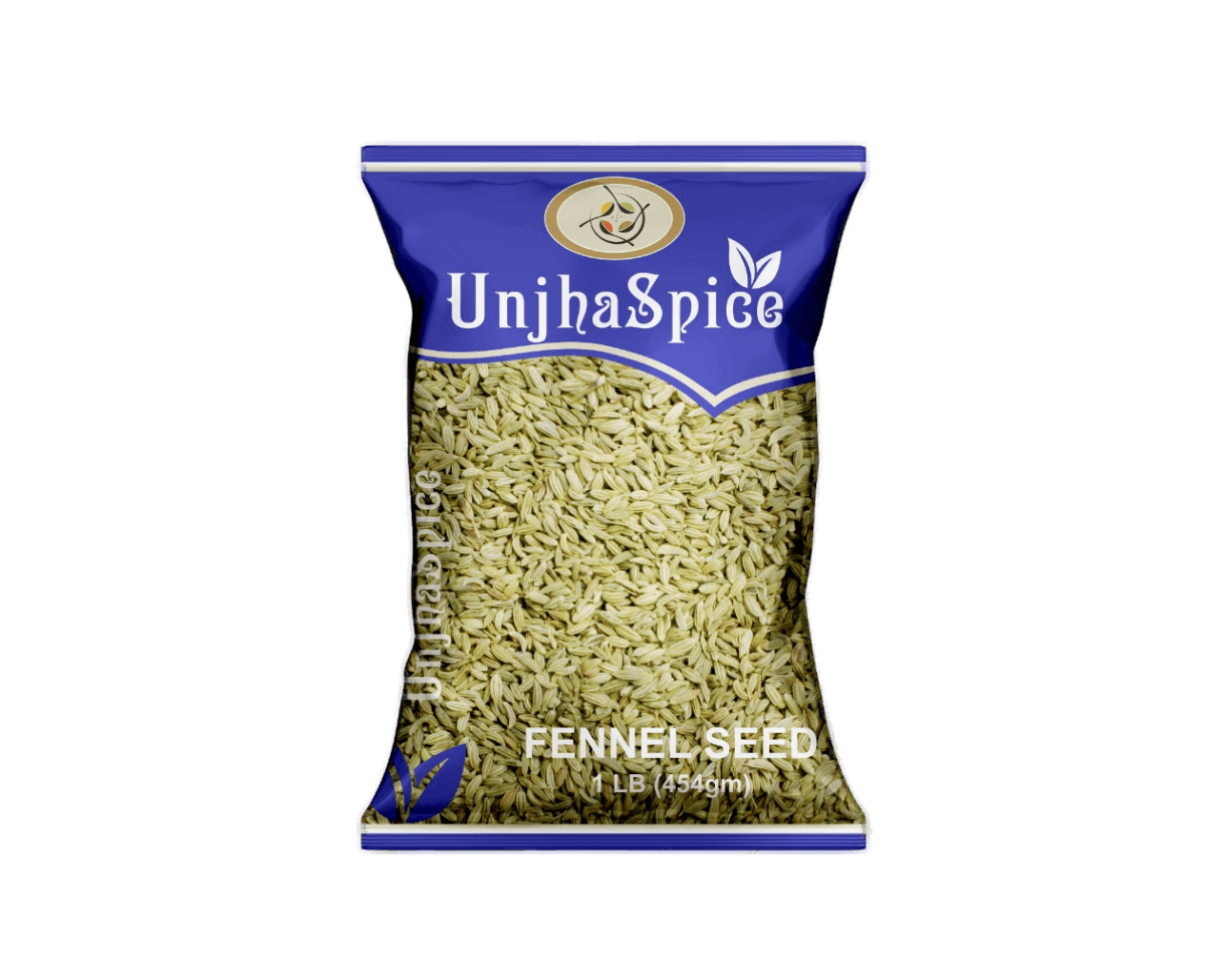UNJHA FENNEL SEEDS 1 LB - Spices and Herbs