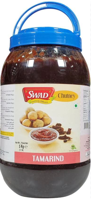 Swad Tamarind And Date Chutney 5kg - Condiments