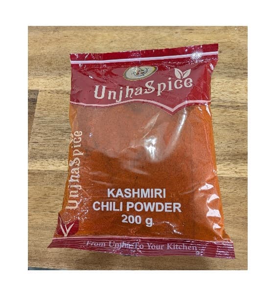 Unjha Kashmiri Chili Powder 200g - Spices and Herbs