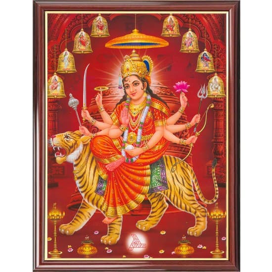 Durga Ma Photo & Frame - Spices and Herbs