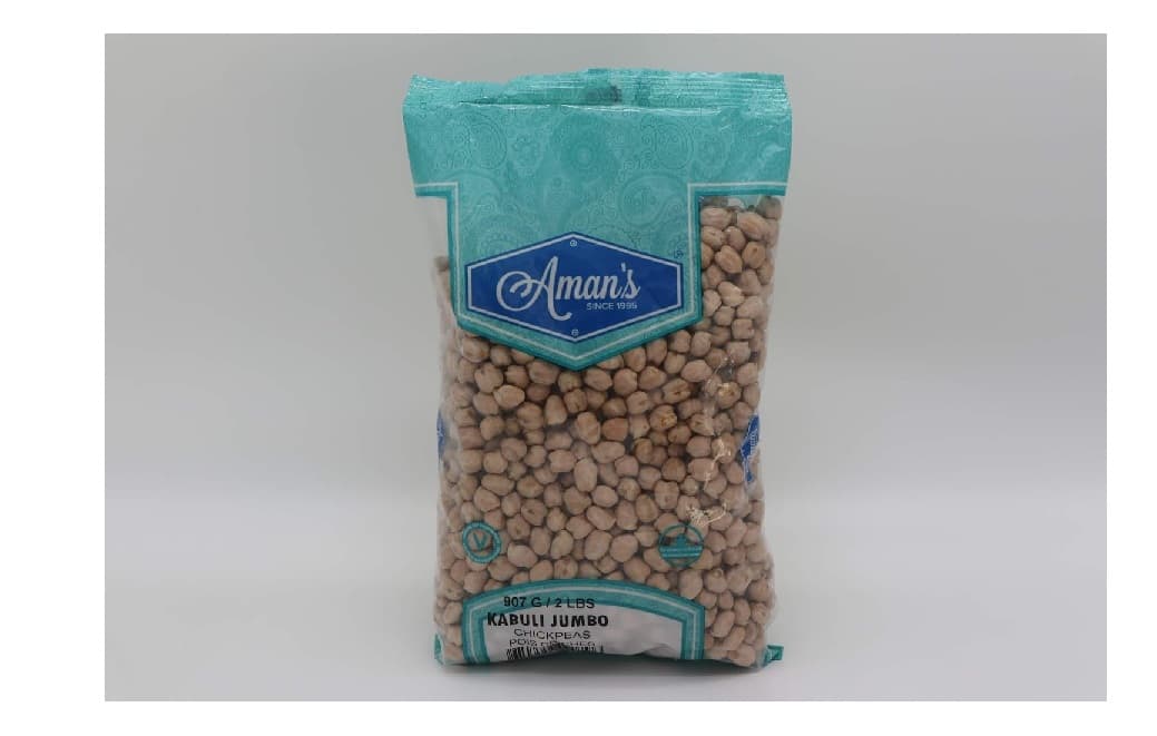 Aman Jumbo Kabuli Chana 4lb - Pulses