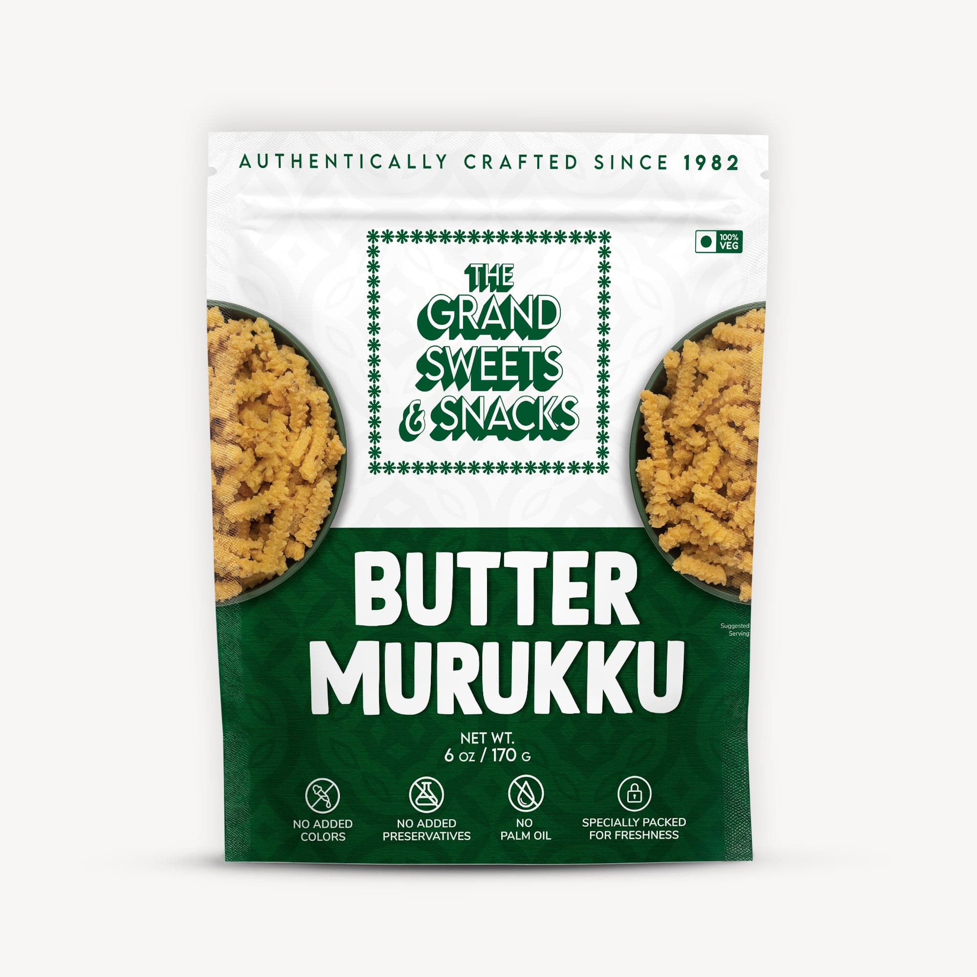 GSS Butter Murukku 170g - Snacks