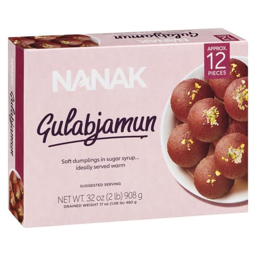 Nanak Gulab Jamun 2lb - Snacks