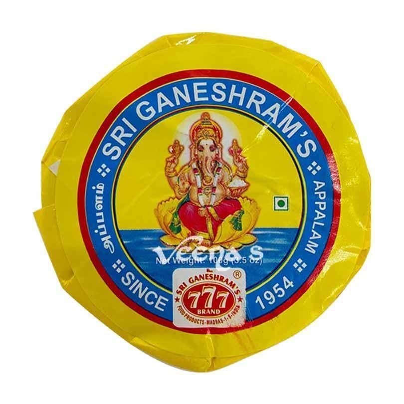 777 Appalam 100g - Snacks