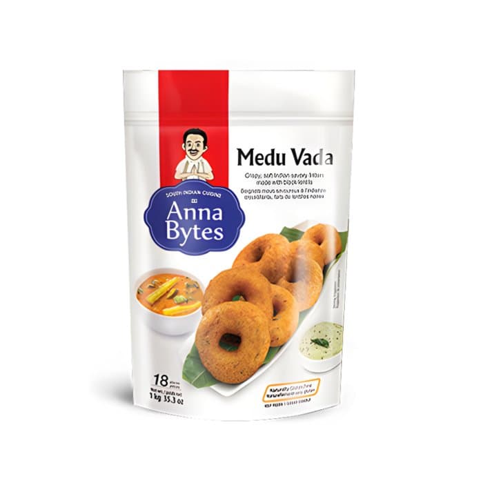 ANNA Medu Vada 1kg - Frozen