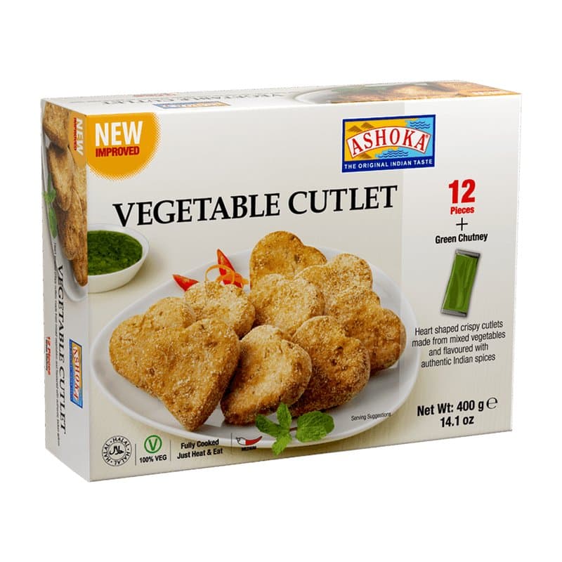 ASHOKA Vegetable Cutlet - Frozen