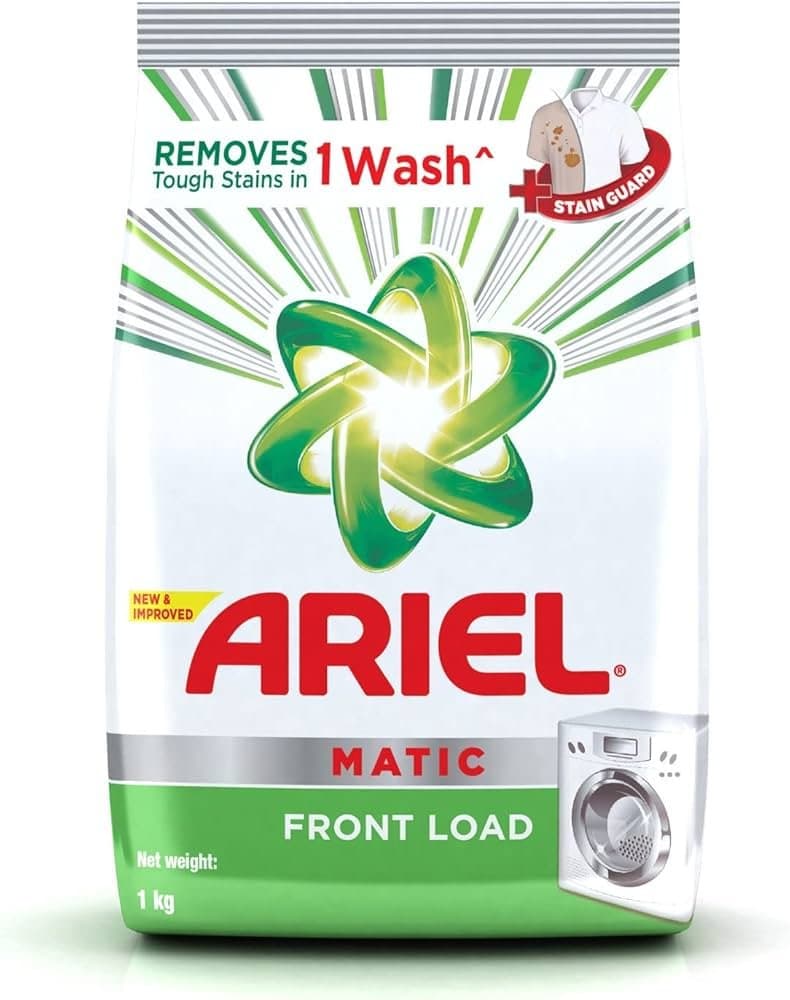 Ariel Detergent Powder 1kg - Household