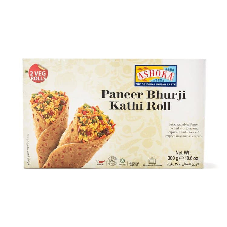 Ashoka Paneer Bhurji Kathi Roll - Frozen