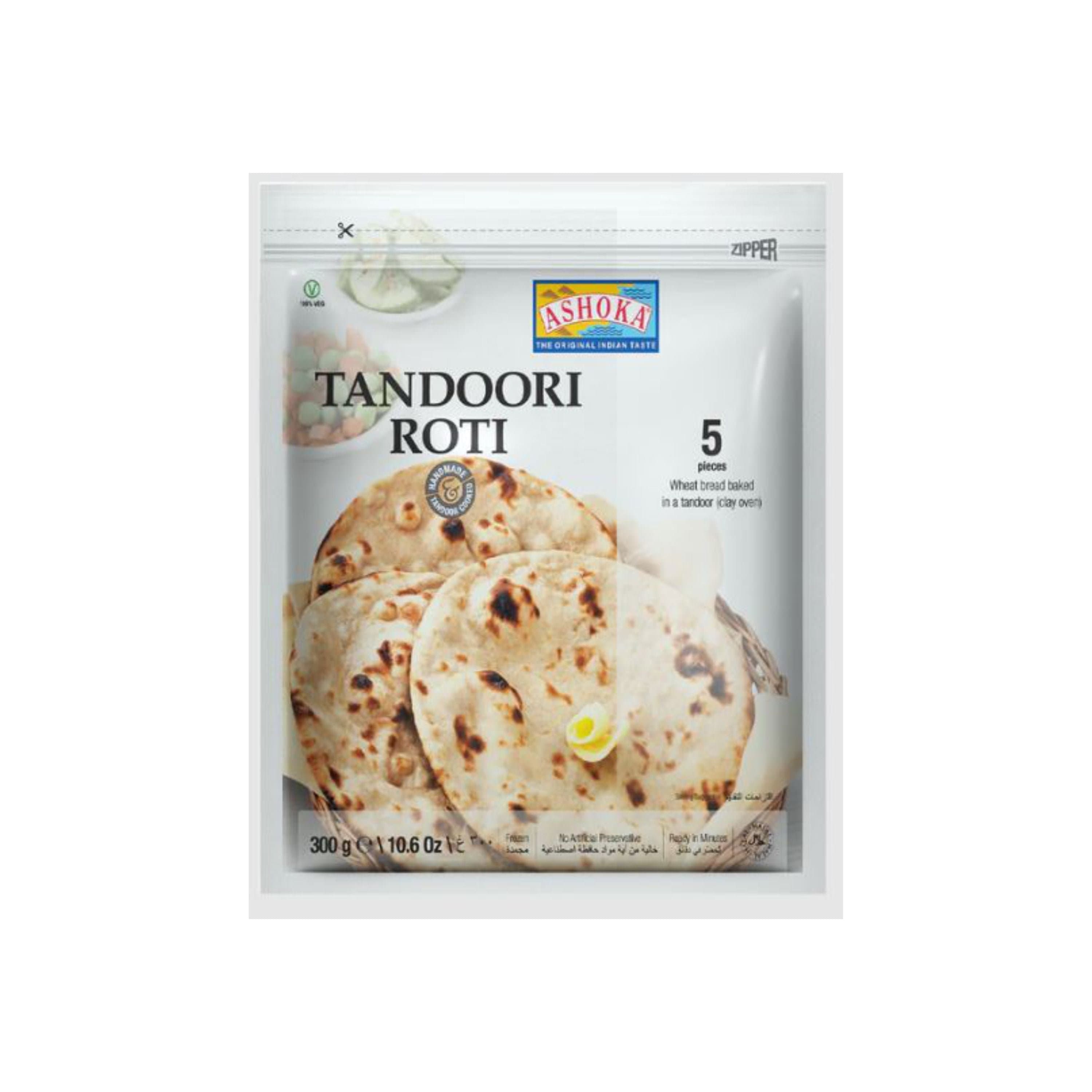 Ashoka Tandoori Roti 5pcs - Frozen