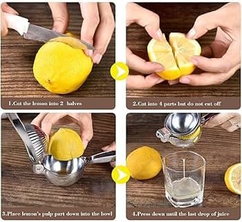 BH LEMON SQUEEZER SS - Kitchen & Household