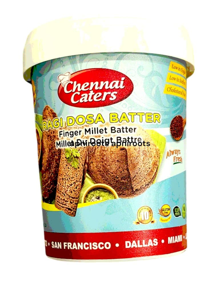 Chennai Caters Ragi Dosa Batter 900ml - Frozen