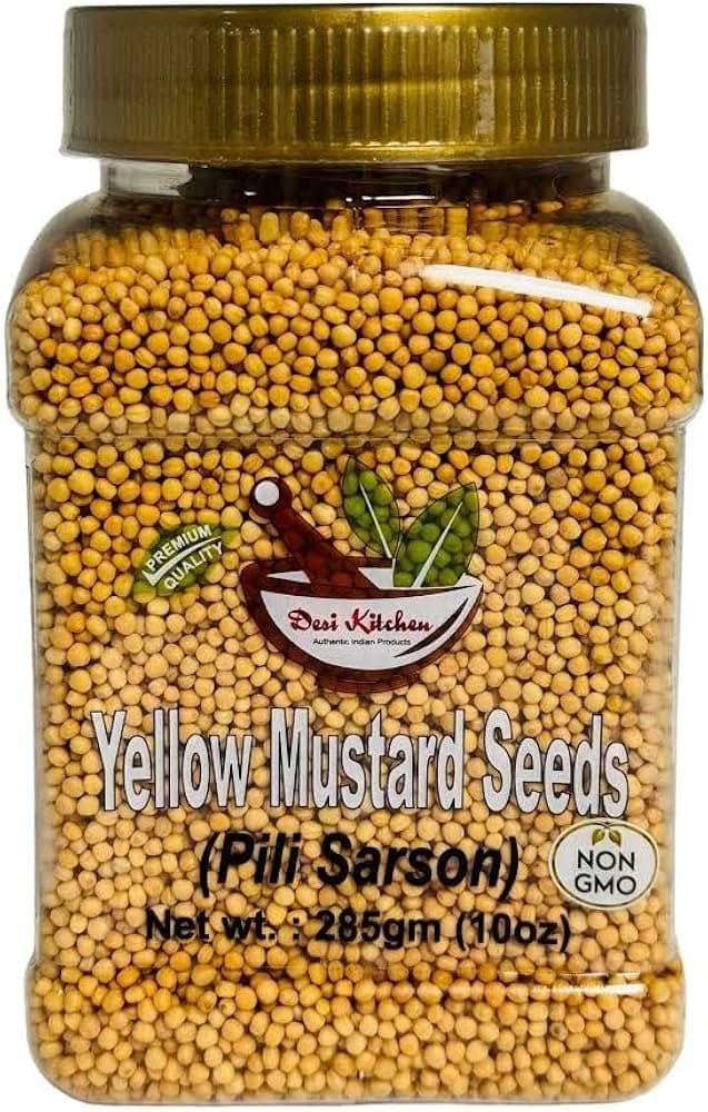 DESI Mustard Seed Yellow Powder 100g - Spices and Herbs