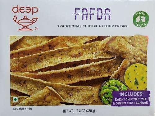 Deep Fafda Box 350g - Snacks & Namkeen