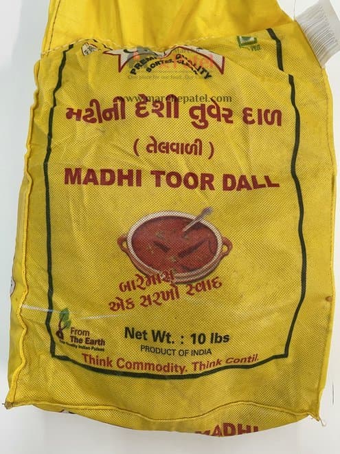 FTE TOOR DAL DRY 4LB - Pulses