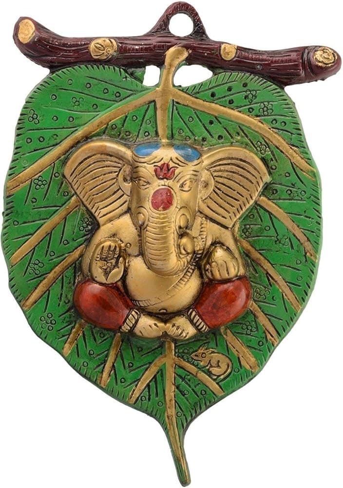 Ganeshji Red Dhoti AQ-289 - KitchenReligious