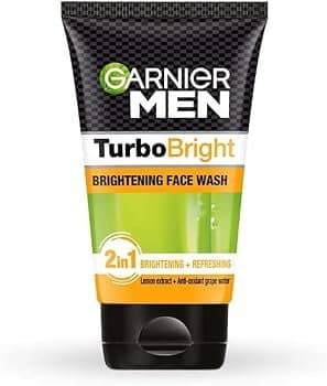 Garnier Men Turbo Bright Face Wash 50g - Health & Care