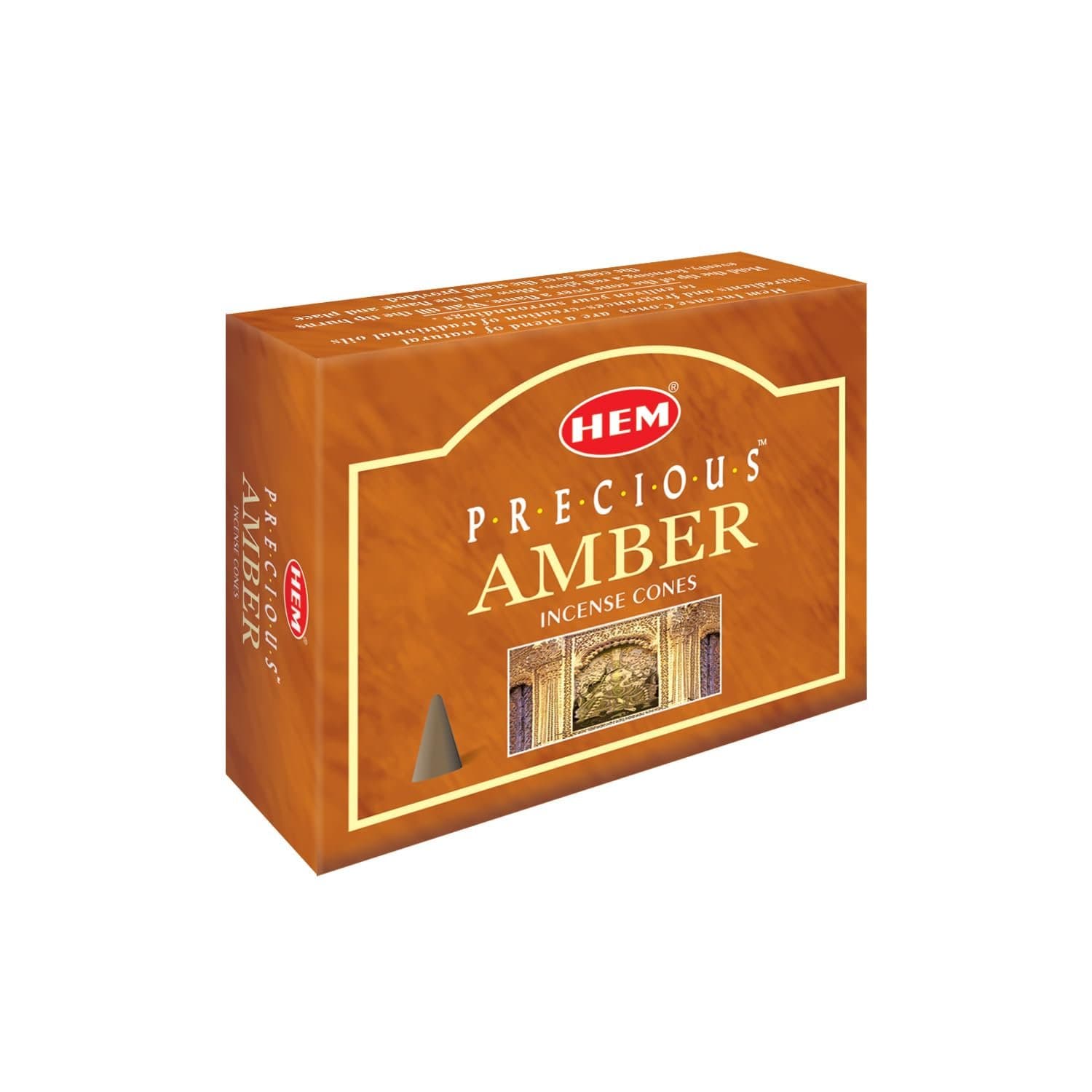 HEM Amber Incense Cone - Household