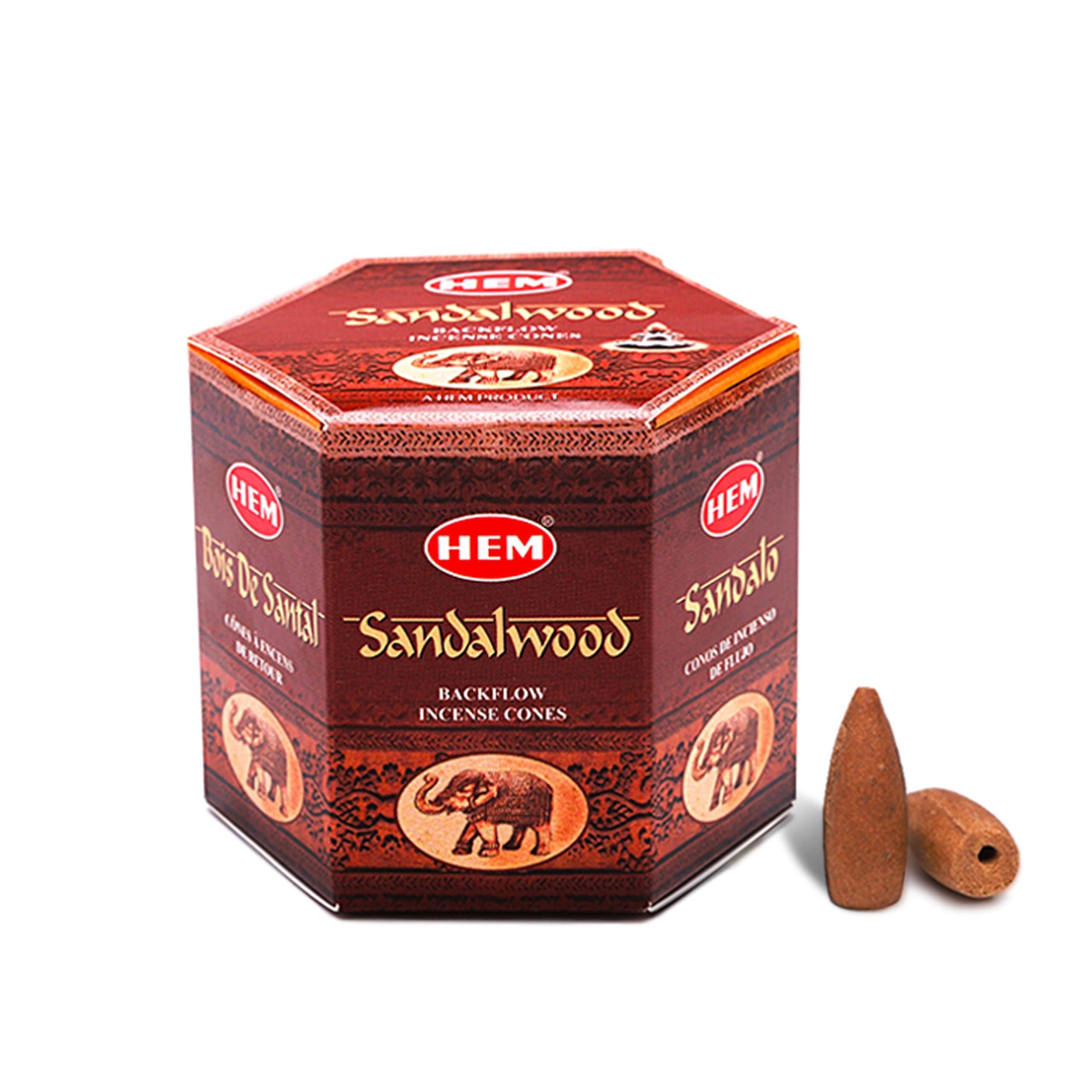 HEM Sandalwood Incense Cones - Household