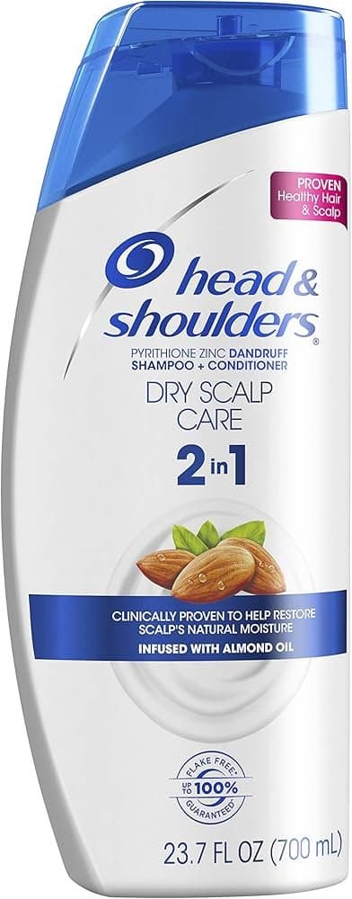 Head & Shoulders Dry Scalp Almond Shampoo 400ml - Health & Care