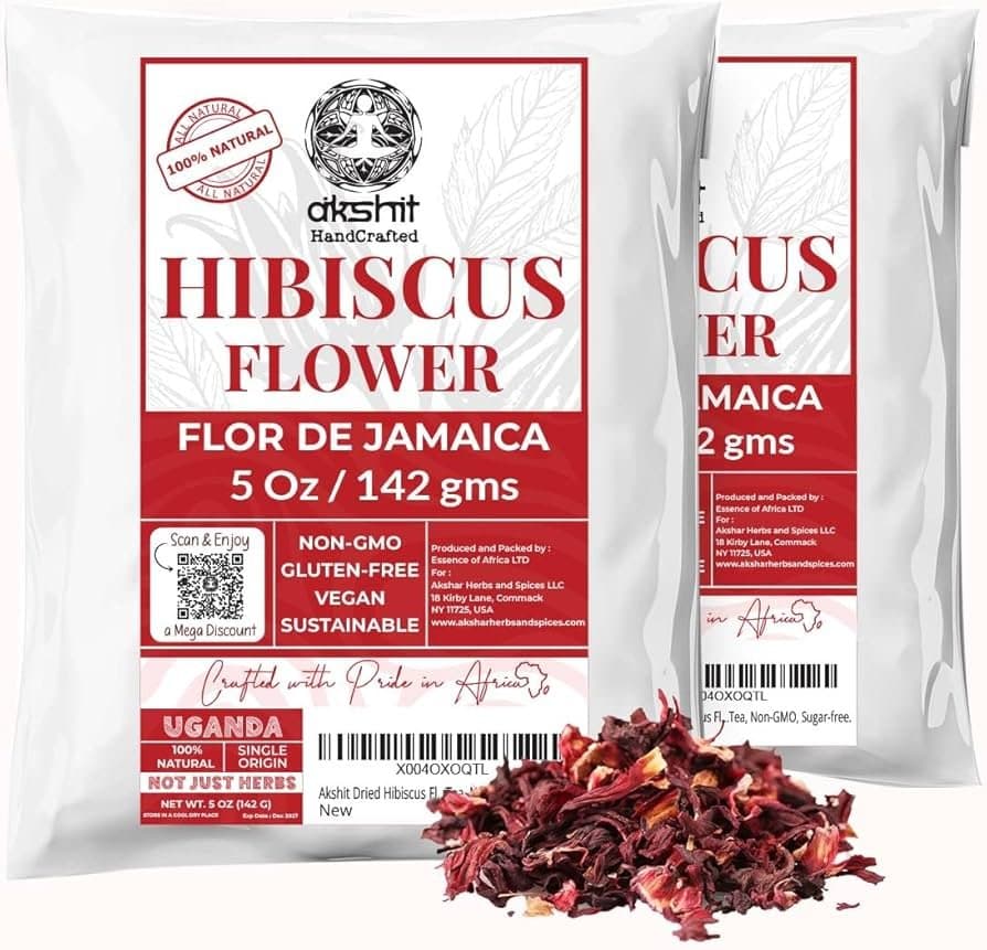 Hibiscus Dried Flower 100g - Spices and Herbs