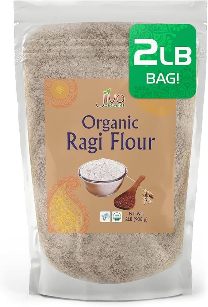 Jiva Organic Bajra Flour 2lb - Flour & Grains