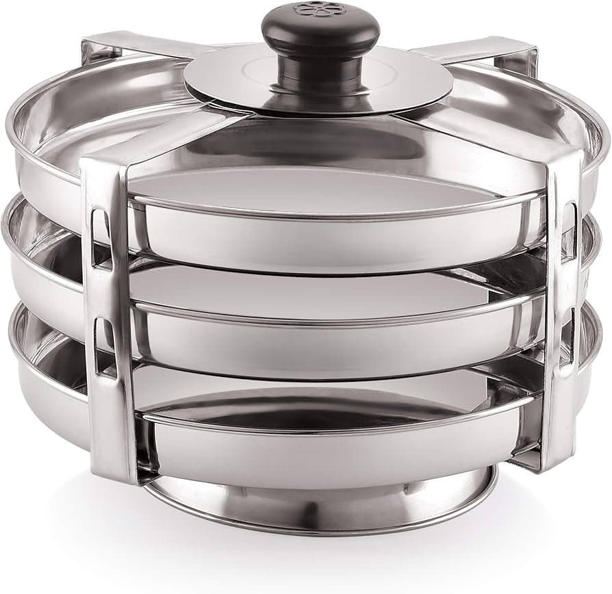 KOMAL Idli Cooker with 3 Plates - Household