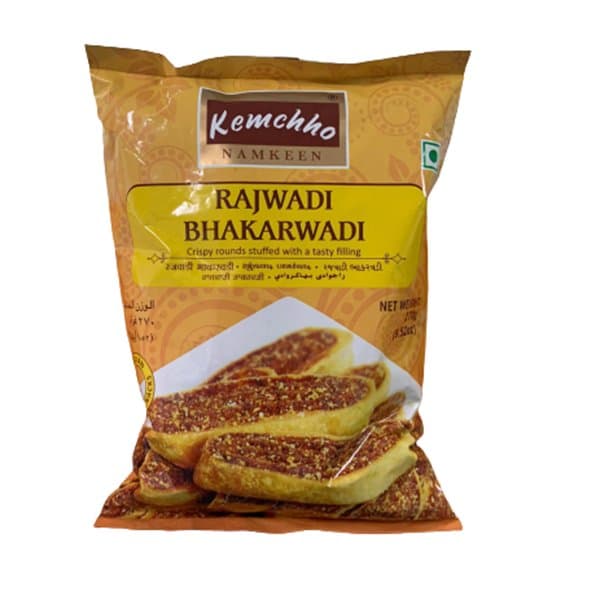 Kemcho Rajwadi Bhakharwadi 270g - Snacks