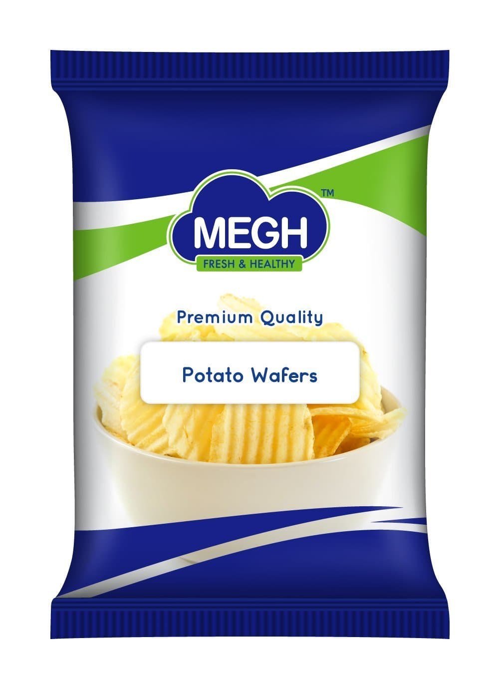 MEGH Dry Potato Sali Wafers - Snacks