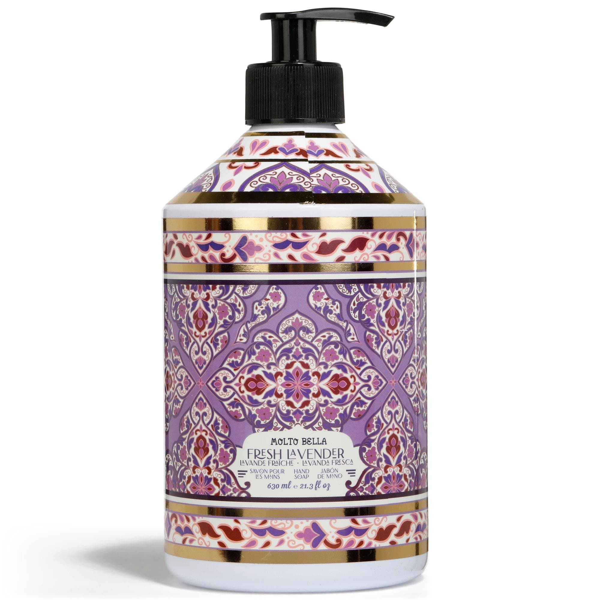 Molto Bella Fresh Lavender Hand Soap 630ml - Health & Care