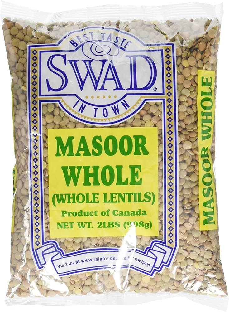 Masoor Whole 2lb - Pulses