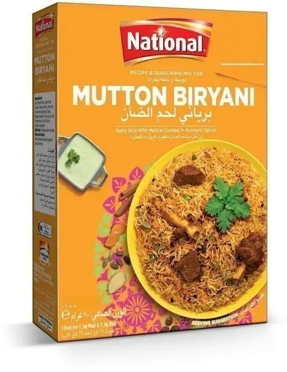 National Mutton Biryani - Spices and Herbs