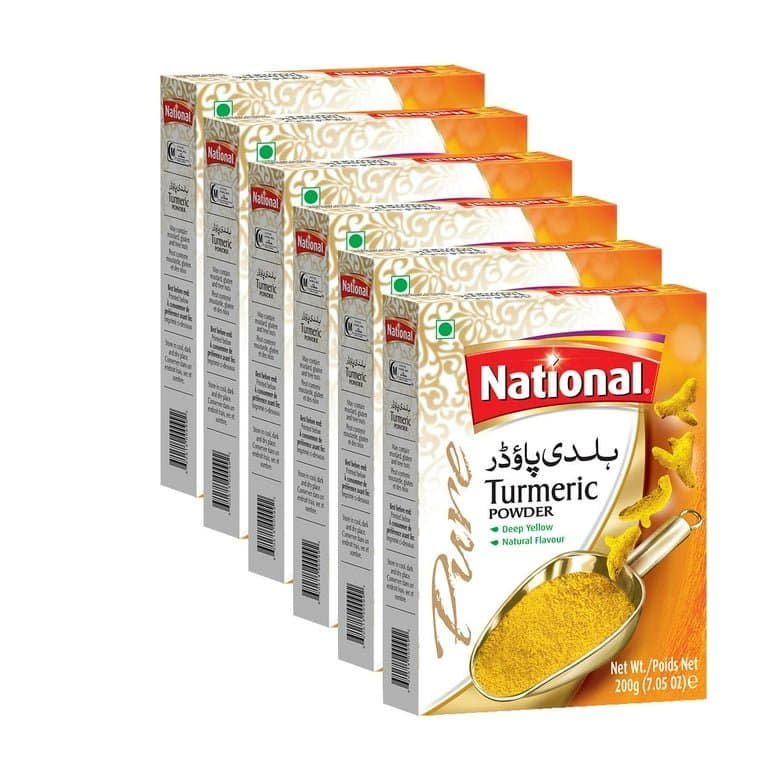 National Turmeric Powder 200g - Spices and Herbs