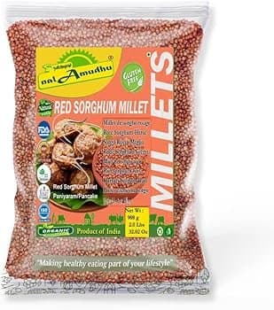 S&V Red Sorghum Millet 1kg - Flour & Grains