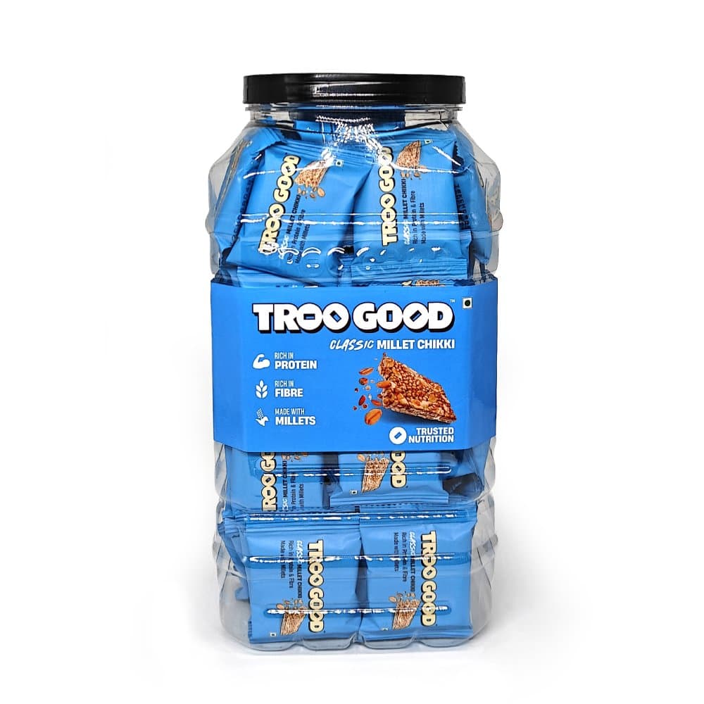 TROO GOOD Classic Millet Chikki - Snacks