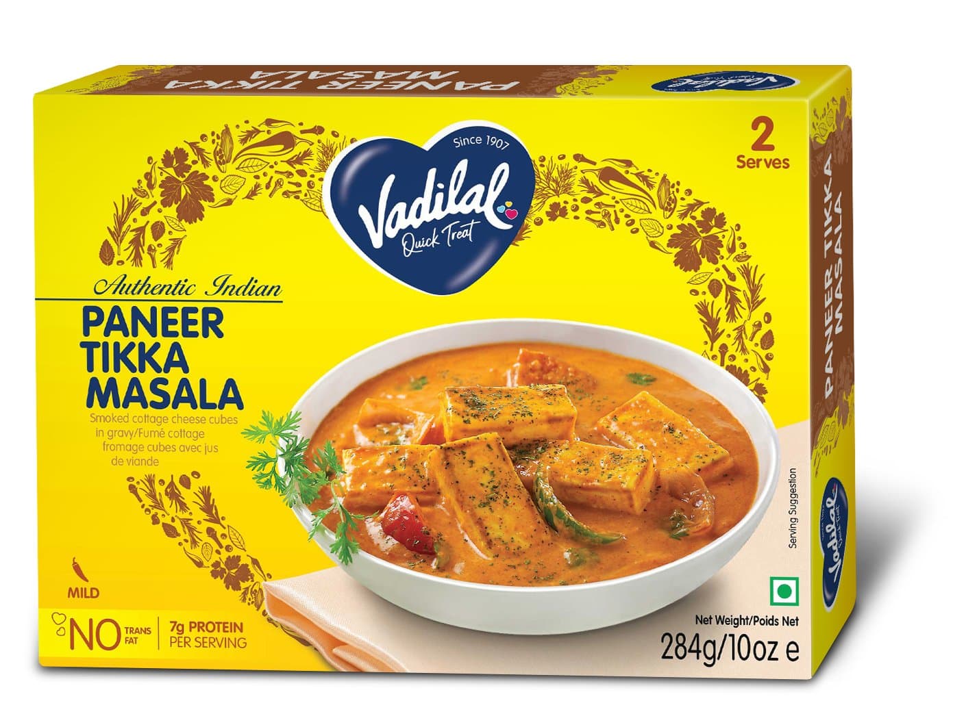 Vadilal Paneer Tikka Masala - Frozen