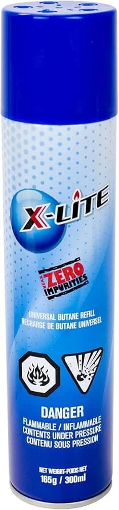 X-LITE Butane Refill 165g - Household & Cleaning