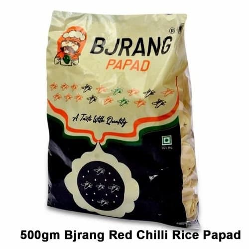 Zaika Rice Papad Black Pepper 400g - Snacks