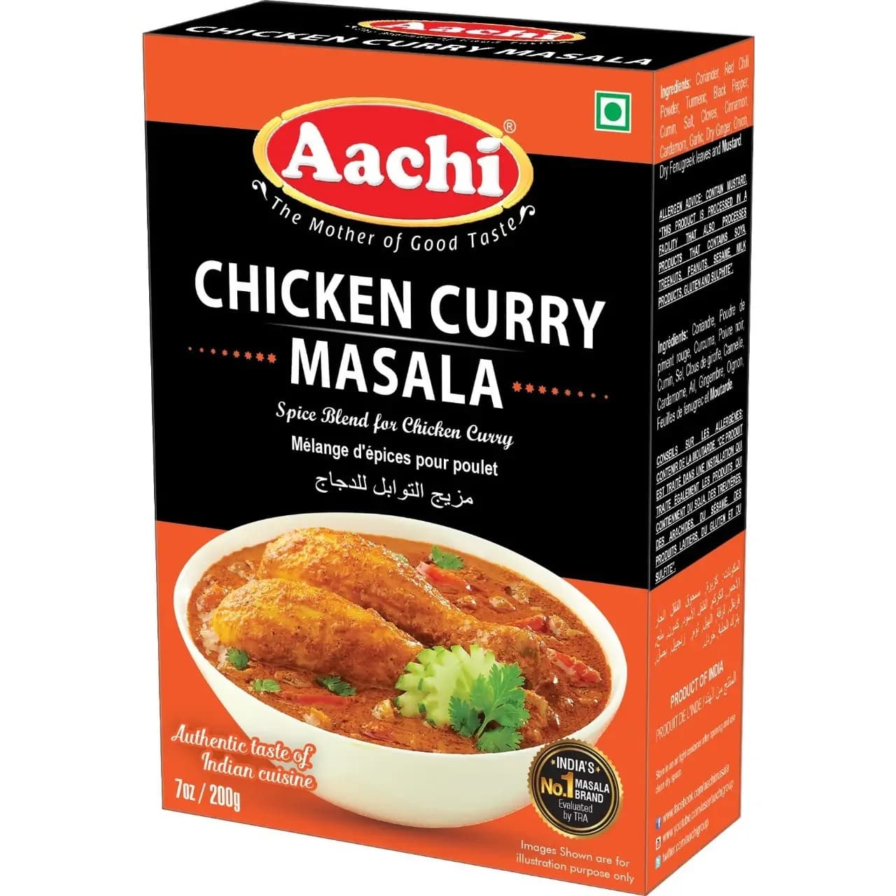 AACHI CHIK CURR MASALA 100G - Spices and Herbs