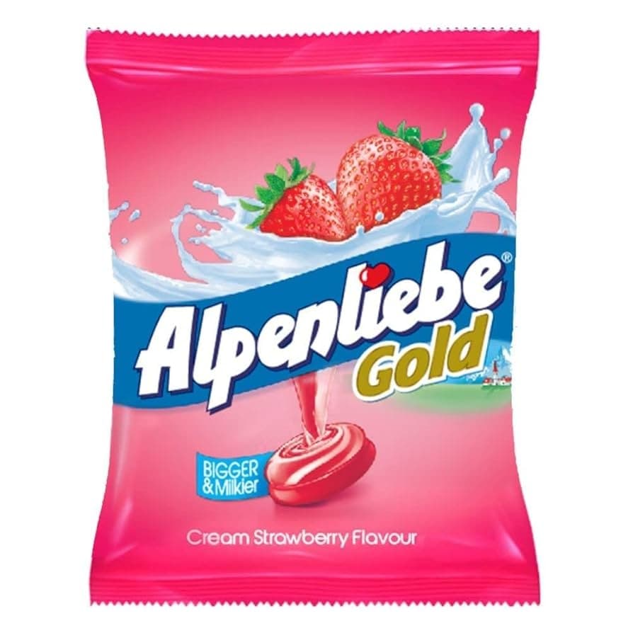 ALPENLIEBE STRAWBERRY TOFEE - Snacks