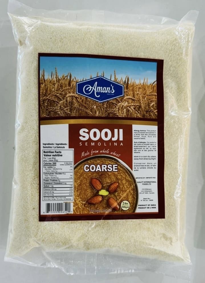 AMAN' SOOJI FINE 2LB - Flour & Grains