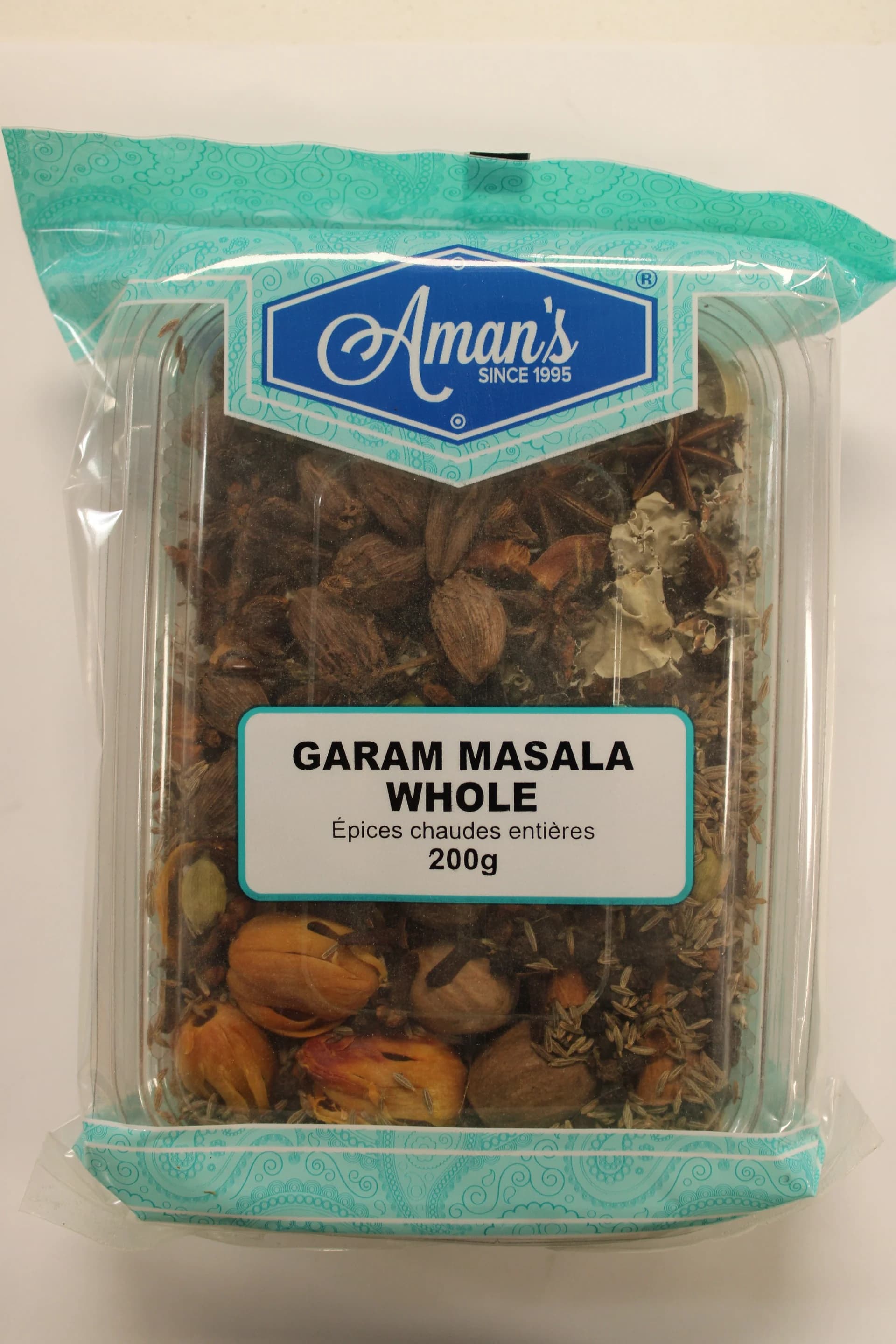 AMAN GARAM MASALA WHOLE 200G - Spices and Herbs