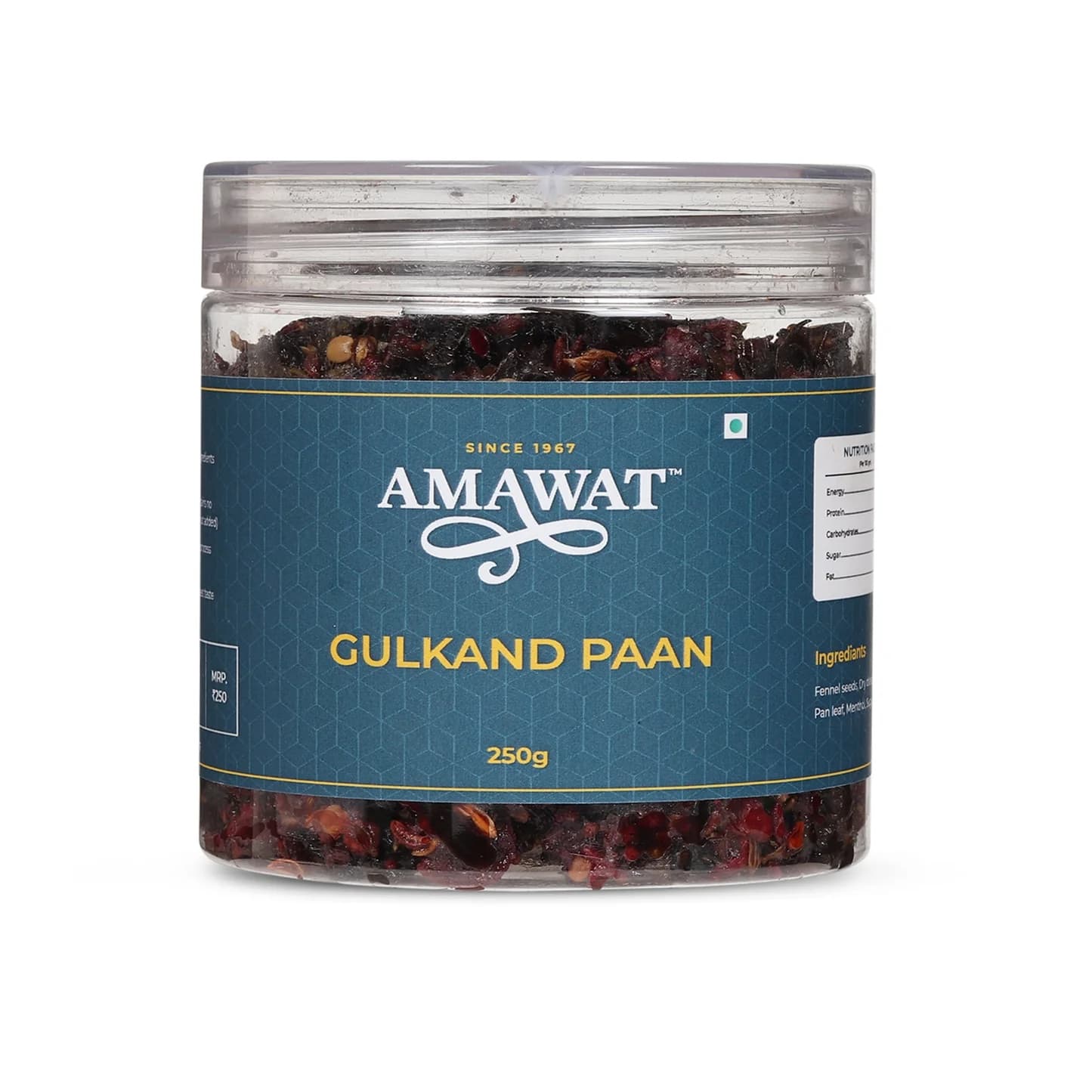 Aman Gulkand Meeta Paan 250g - Sweets & Desserts (Mithai)