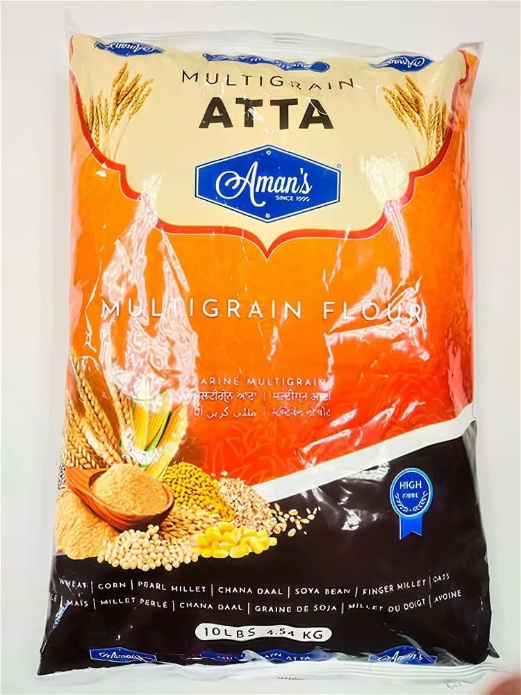 AMAN MULTIGRAIN FLOUR 10LB - Flour & Grains