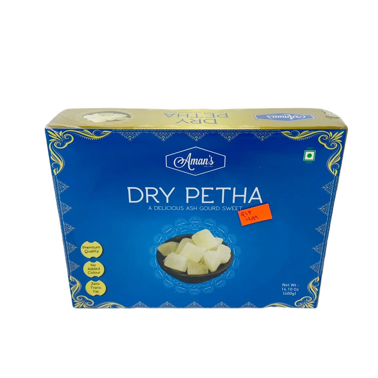 Aman's Dry Petha 400g - Snacks