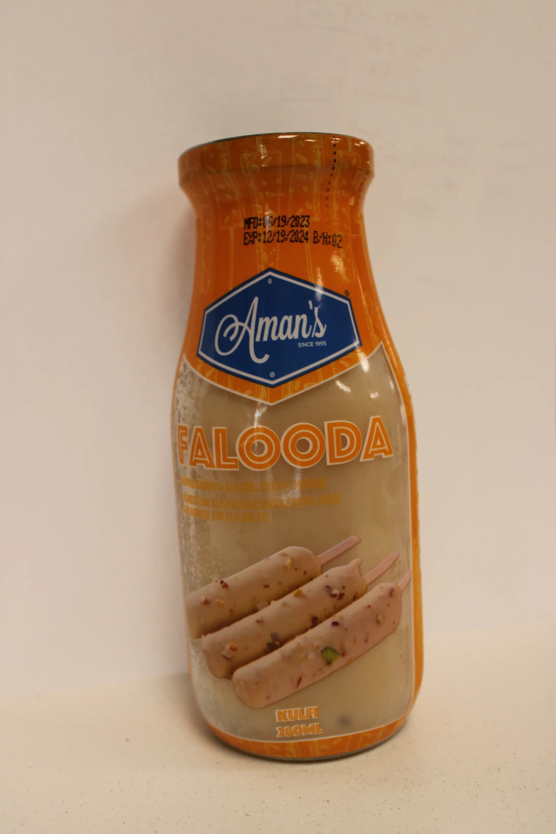 Aman's Kulfi Drink 200ml - Beverages