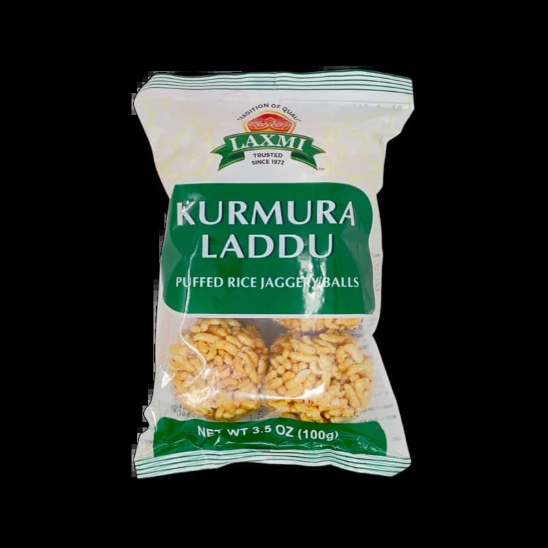 Aman's Kurmura Laddu 100g - Snacks