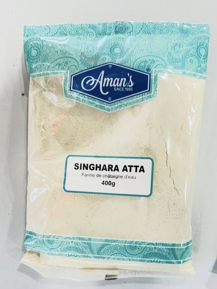 AMAN'S SINGHARA ATTA 400G - Flour & Grains