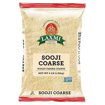 AMAN'S SOOJI COARSE 4LB - Flour & Grains